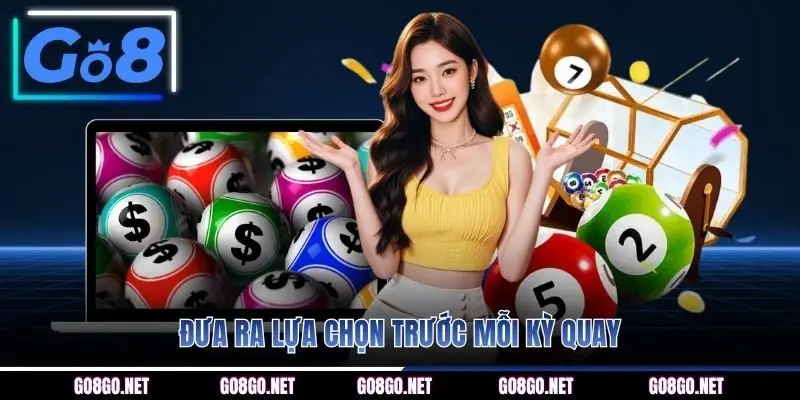 Đưa ra lựa chọn trước mỗi kỳ quay